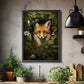 3pcs/set Unframed Canvas Poster, Retro Kunst, Magischer Wald Tier Wandkunst, Waldhexe Wandkunst, Waldtier Poster, Ideales Geschenk Für Schlafzimmer Wohnzimmer Flur, Wandkunst, Wanddekoration, Winterdekoration, Zimmerdekoration