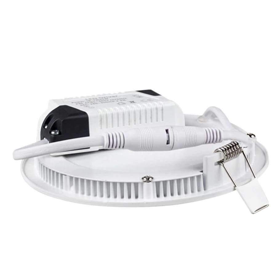 TSLEEN Runde Einbau-Deckenleuchte LED Panel Downlights Wohn-/Gewerbeleuchte 4W 9W 12W 24W Kalt/Warm Weiße LED Downlight
