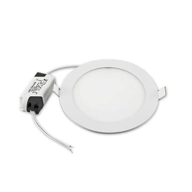 TSLEEN Runde Einbau-Deckenleuchte LED Panel Downlights Wohn-/Gewerbeleuchte 4W 9W 12W 24W Kalt/Warm Weiße LED Downlight