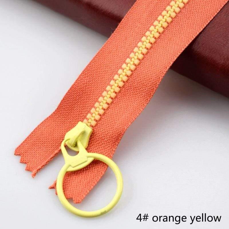10 pieces Meetee 15-40 cm 3# closed ends resin zipper pull ring zipper slider head for sewing bags wallet purse fabric accessories crafts