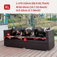 1pc Outdoor Bedruckte Tierblätter Florale Boho-Stil Kokosnuss Bedruckte Sofabezug Couchbezug Möbel Schutzbezug Wohnkultur Sofa Schoner