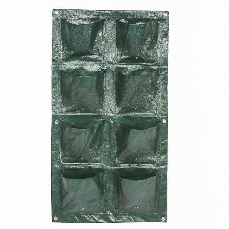 4 Arten von wandhängenden Pflanzen Blumen Tasche Pflanzer wiederverwendbare Wachstums Tasche Garten innen außen Wandbegrünungs Werkzeuge Dekoration Supplies