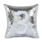 Kissen Meerjungfrau Pailletten Kissenbezug Magischer Farbwechsel Wohnkultur Sofa Kissenbezug 40x40cm