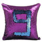 Kissen Meerjungfrau Pailletten Kissenbezug Magischer Farbwechsel Wohnkultur Sofa Kissenbezug 40x40cm