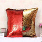 Kissen Meerjungfrau Pailletten Kissenbezug Magischer Farbwechsel Wohnkultur Sofa Kissenbezug 40x40cm