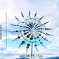 1 Stück Magischer Metall-Windmühle, 3D Metall Outdoor Windspiel für Hof und Garten, Einzigartige Metall kinetische Winds skulpturen & Windspiel, Windfänger Metall Outdoor Rasen Terrasse Dekoration Wind skulptur