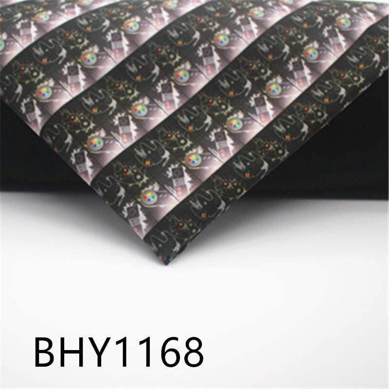 45*140cm Patchwork-Game-Print Polyester Cotton Fabric for Sewing Dresses, Fabric Making, DIY Pillow Covers 1235