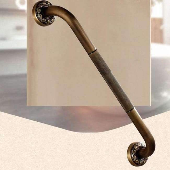 KEMAIDI Bathroom Accessories Antique Brass Towel Ring, Paper Holder, Toilet Brush, Bath Shelf, Soap Dish, Makeup Mirror