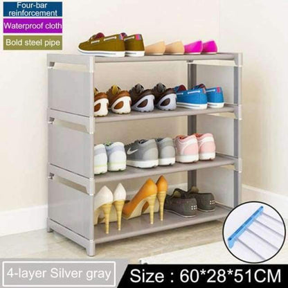 Mehrschichtiges Schuhregal Haushalts wirtschaftlicher staubdichter Schuhschrank platzsparender Eingangsbereich Schuhregal Aufbewahrungsschrank Möbel