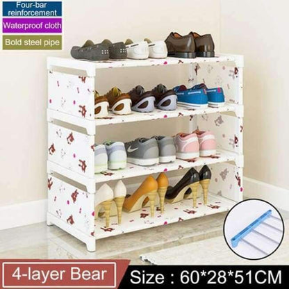 Mehrschichtiges Schuhregal Haushalts wirtschaftlicher staubdichter Schuhschrank platzsparender Eingangsbereich Schuhregal Aufbewahrungsschrank Möbel