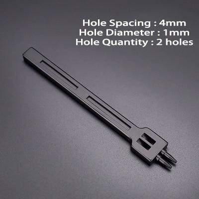 Beef hole punch row claws sewing cutter tool hand sewing hole leathercraft tools spacing cutting 4mm 5mm 6mm 2/4/6 holes