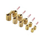 4PCS 8mm-16mm Kupferfass Schrauben Zylindrische Verdeckte Unsichtbare Messing Türschaniere Für Möbelbeschläge