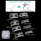 4Stk/Packung Transparente Spiralfeder-Ringwerkzeuge Federcoiling-Ring Größenanpasser Schutzverstärker Reduzierer Resize-Werkzeug für Schmuck