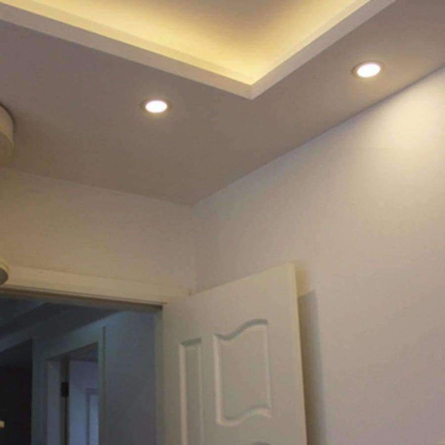 4W Ultra dünne dimmbare LED Einbau-Deckenpaneel Down Lampe Warm/Kühl Flur Gang Laden Ausstellung Zuhause Gewerbe Licht
