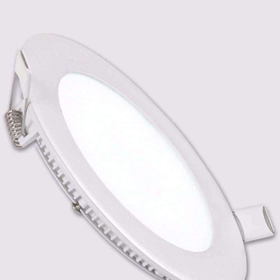 4W Ultra dünne dimmbare LED Einbau-Deckenpaneel Down Lampe Warm/Kühl Flur Gang Laden Ausstellung Zuhause Gewerbe Licht