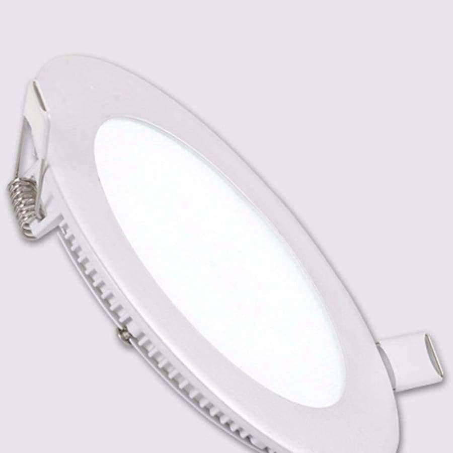 4W Ultra dünne dimmbare LED Einbau-Deckenpaneel Down Lampe Warm/Kühl Flur Gang Laden Ausstellung Zuhause Gewerbe Licht
