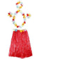 5PCS/Set Plastikfasern Frauen Grasröcke Hula-Rock Hawaiian Kostüme 30CM/40CM/60CM Damen Ankleiden Festliche & Partybedarf