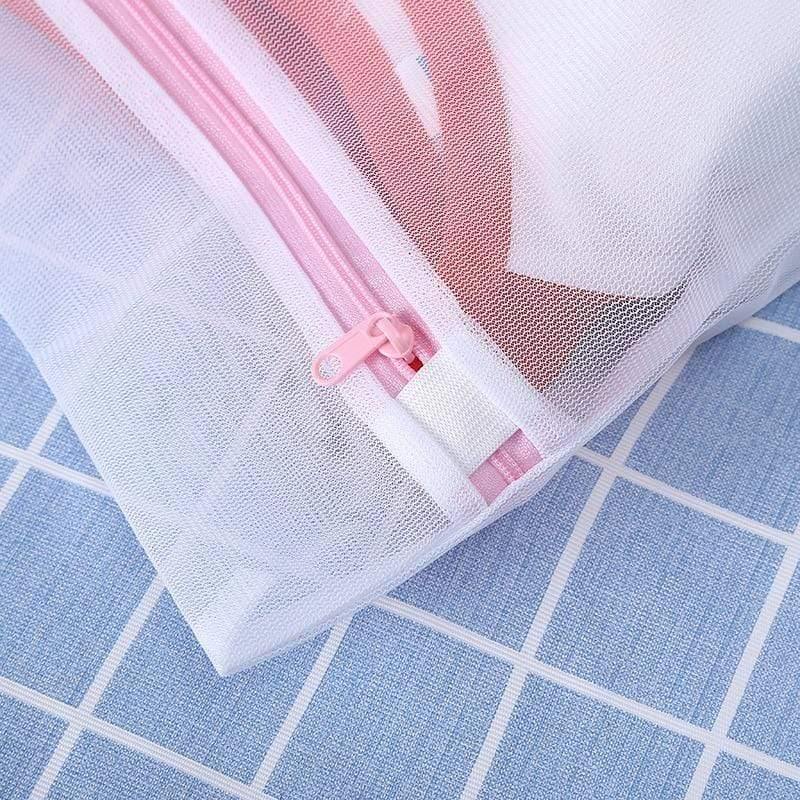 5 Größen Kleidung Waschmaschine Wäsche BH Hilfs-Unterwäsche Mesh-Netz Waschbeutel Tasche Korb Zuhause Femme