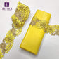 5 Yards Embroidered Lace Trim with 5 Yards Bazin Riche Getzner for African Women's Everyday Dresses Sewing Decoration Lace