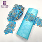 5 Yards Embroidered Lace Trim with 5 Yards Bazin Riche Getzner for African Women's Everyday Dresses Sewing Decoration Lace