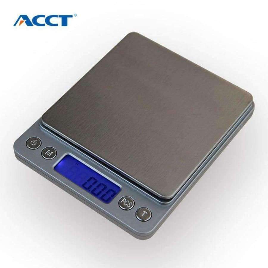 500g x 0,01g Tragbare Mini Elektronische Küchenwaage Taschenetui Postküche Schmuck Gewicht Balanca Digitale Waage Mit 2 Tabletts