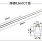300-1220mm T-rail T-slot miter slot jigs T screw device slot 19x9.5mm for table saw router table woodworking tool