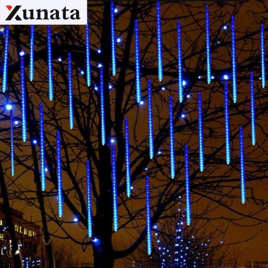 50cm 30cm 20cm wasserdicht Meteor Shower Regen Röhren LED Licht Lampe 240V EU Stecker Weihnachtslicht Hochzeit Garten Dekoration Xmas