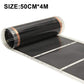 50cm*4m Elektrische Heizfolie Infrarot Fußbodenfolie Heizmatte 220V 220W Fußbodenheizsysteme & Teile Wohnzimmer Wärmematte