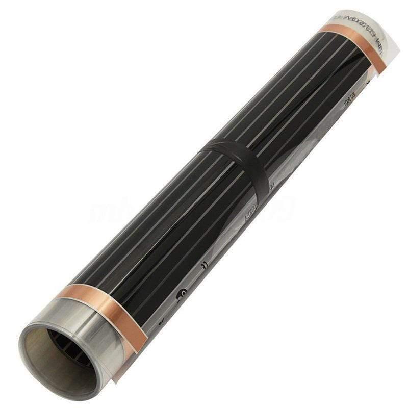 50cm*4m Elektrische Heizfolie Infrarot Fußbodenfolie Heizmatte 220V 220W Fußbodenheizsysteme & Teile Wohnzimmer Wärmematte