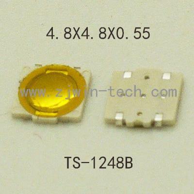 50PCS 4.8X4.8X0.55MM Super Tiny Momentary Takt Taste Taste Drücktaste Für Telefon Bildschirm Mikro Schalter