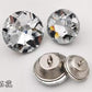 50 pieces/lot High-quality crystal stone buttons Sewing buttons for sofa headboard shirt glass buttons for clothing 18/20/25/30mm