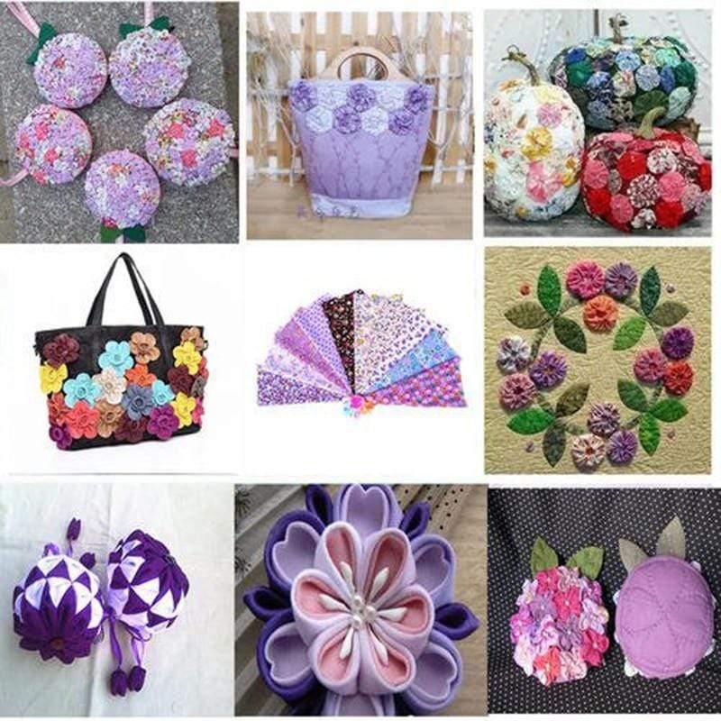 50 pieces squares 10*10cm colorful patchwork cotton fabrics quilt material DIY home quarter handicrafts sewing fabric