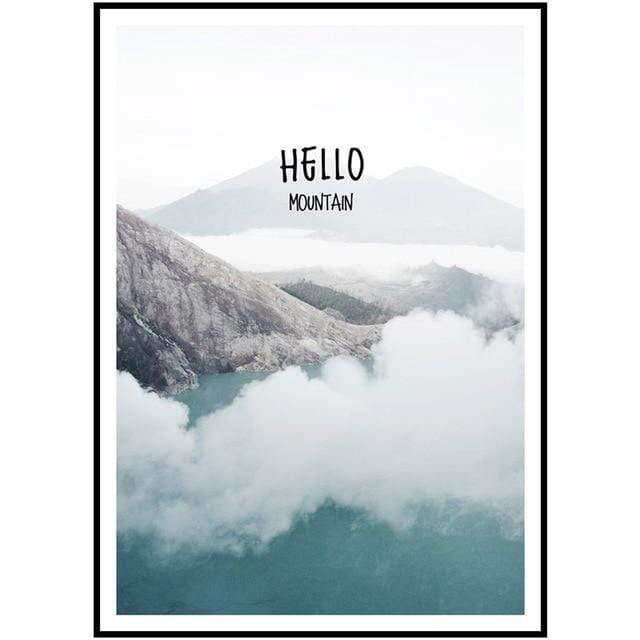 Einfaches Malen nach Zahlen Landschaftsbild Strandurlaub Poster Druck Leinwandbild Bild Heim Wandkunst Dekoration