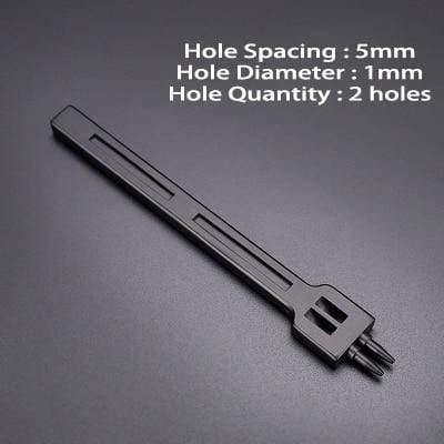 Beef hole punch row claws sewing cutter tool hand sewing hole leathercraft tools spacing cutting 4mm 5mm 6mm 2/4/6 holes