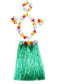 5PCS/Set Plastikfasern Frauen Grasröcke Hula-Rock Hawaiian Kostüme 30CM/40CM/60CM Damen Ankleiden Festliche & Partybedarf