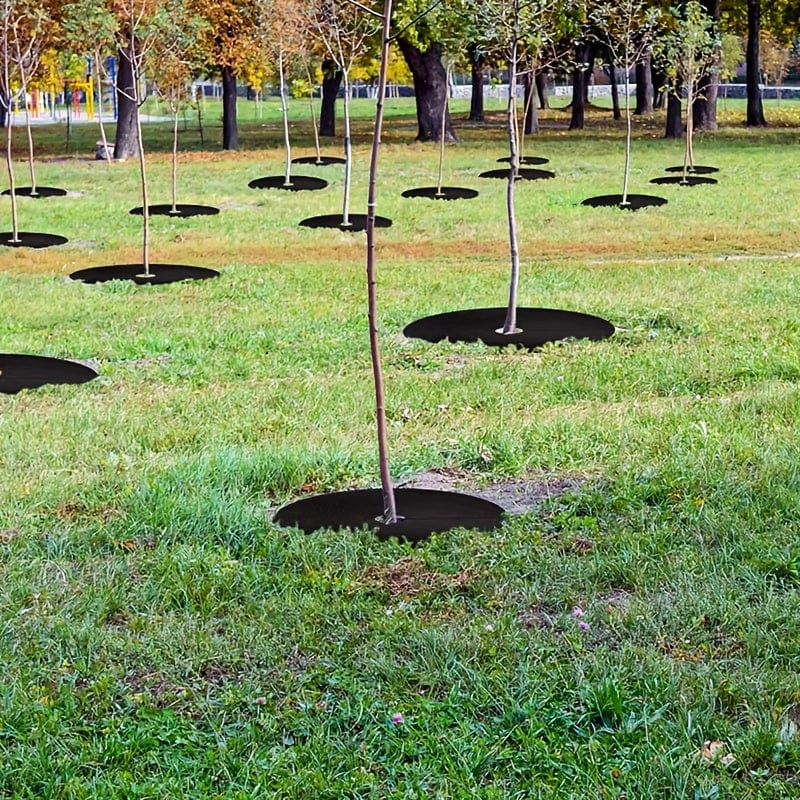 6 Packs, Unkrauthemmende Landschaftsfolie, Garten-Unkrautmatte, Grasabdeckung, Gartenrasen-Pflanze Unkrauthemmendes Tuch, Kann verwendet werden, um das Unkrautwachstum zu verhindern