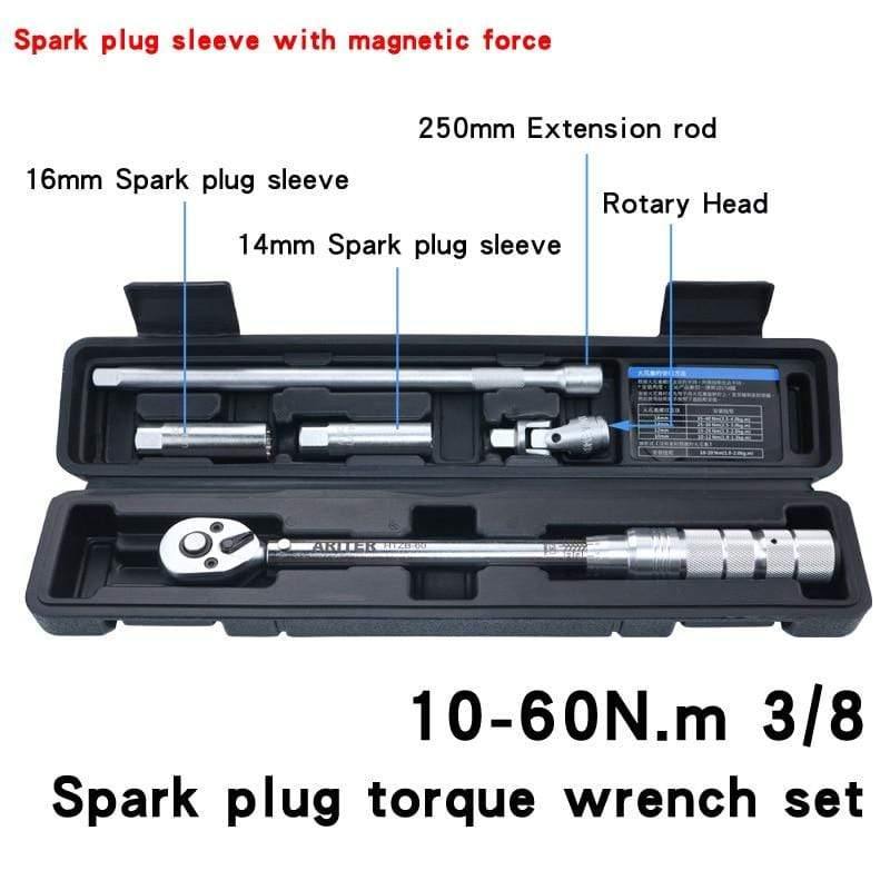 Torque Wrench 0.5-500N.m 1/4 3/8 1/2 Square Drive High Precision Vehicle Bicycle Repair Hand Tools Wrench Torque Wrench