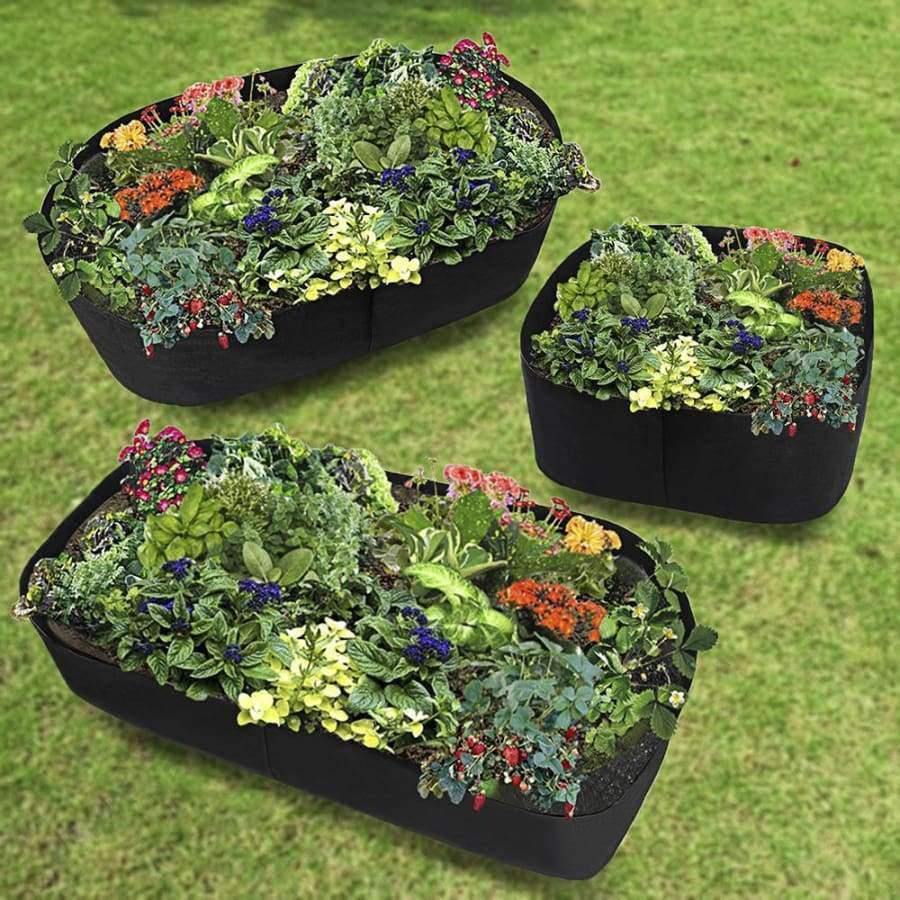 Outdoor Indoor Garten Pflanzbeutel Anbau Garten Töpfe Pflanzer Gemüse Pflanzbeutel Wachstumsbeutel Farm Heim Gartenbedarf