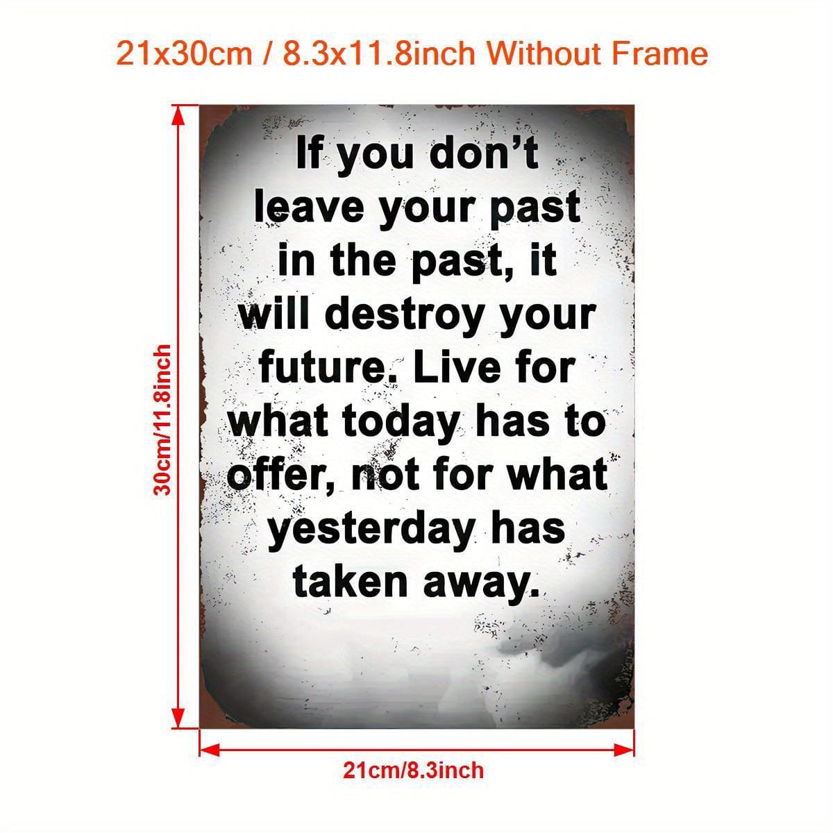 Inspirierende motivierende Zitate Leinwand Wandkunst Deko Poster für Zuhause Büro Bauernhaus Bar Café Küche Wohnzimmer Schlafzimmer