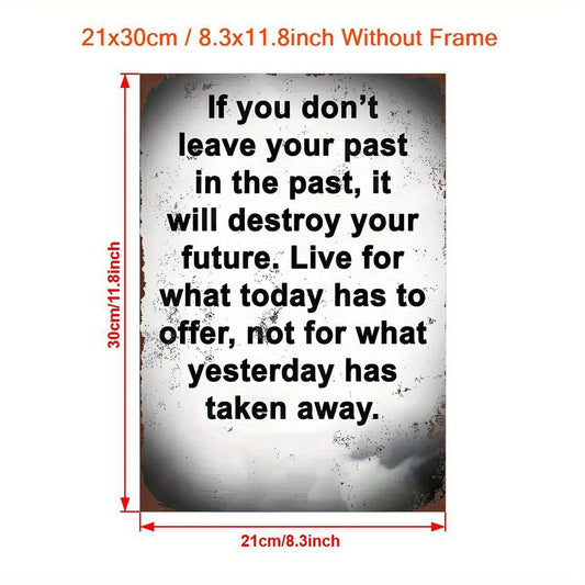 Inspirierende motivierende Zitate Leinwand Wandkunst Deko Poster für Zuhause Büro Bauernhaus Bar Café Küche Wohnzimmer Schlafzimmer