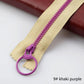 10 pieces Meetee 15-40 cm 3# closed ends resin zipper pull ring zipper slider head for sewing bags wallet purse fabric accessories crafts