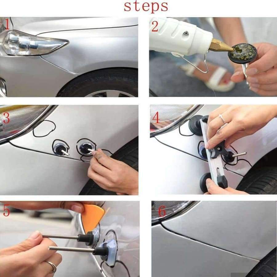 Body Dent Removal Repair Tools Pops A Dent Car Damage Repair Pulling Tool Kits 21 Pieces