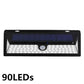136/90/118 LED Solar-Wandleuchte Bewegungsmelder PIR LED Solar-Wegeleuchten wasserdicht IP65 Außenbeleuchtung Garten Straßen Wandleuchte