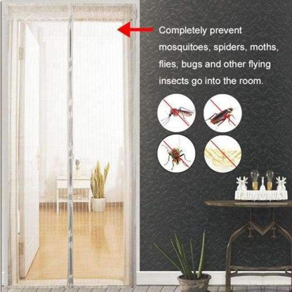 Sommer Anti-Mücken Fensterbildschirm Magnet Vorhänge Automatische Schließtür Fenster Tüllvorhänge in verschiedenen Größen Dropshipping