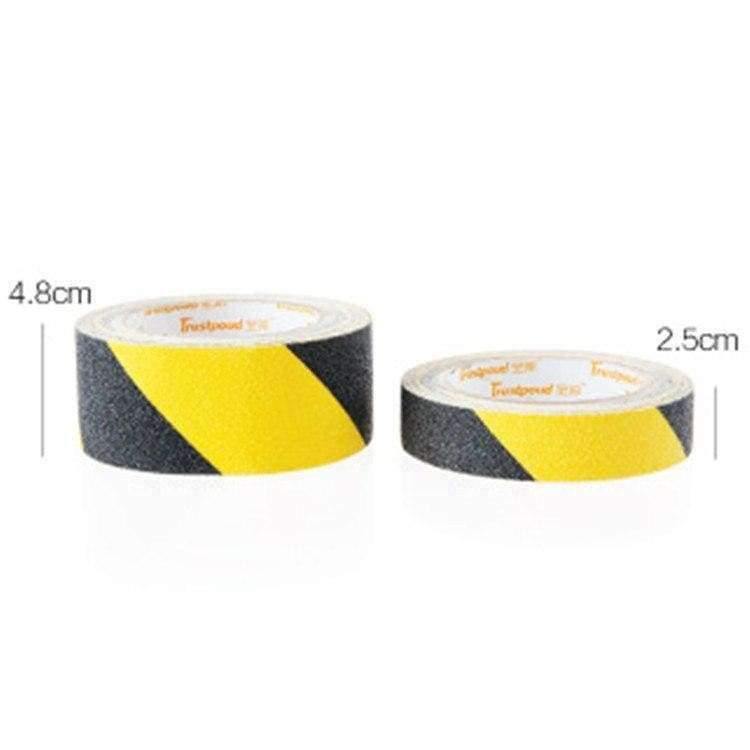 5m Länge DIY Treppen PET Scrub Warnstreifen Antikollisionsaufkleber einseitig klebendes Sicherheitsband für Treppenboden