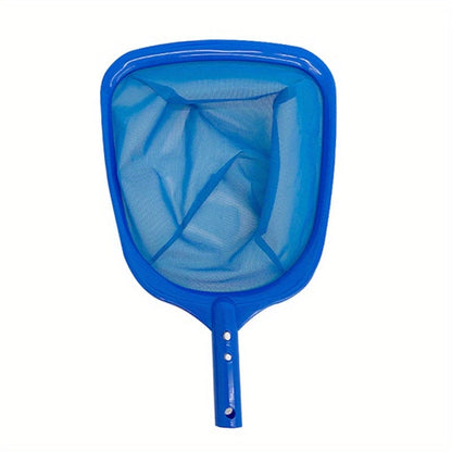 1 Stück Pool Skimmer Poolnetz 3-teilige Stange, Pool Skimmer Netz mit feinem Maschengewebe, teleskopische Aluminiumstange, Kunststoffrahmen, ultrafeiner Pool Skimmer für Teiche, Fischteich, Whirlpool, 17"x35"