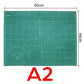 A1 A2 A3 A4 PVC Cutting Mat Board Durable Self-healing DIY Sewing Student Art Paper Cutting Engraving Cutting Mat Leather Craft Tool
