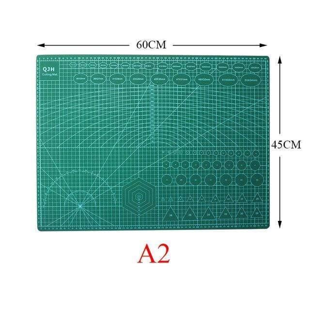 A1 A2 A3 A4 PVC Cutting Mat Board Durable Self-healing DIY Sewing Student Art Paper Cutting Engraving Cutting Mat Leather Craft Tool