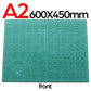 A1 A2 A3 A4 A5 PVC Cutting Mats Leather Engraving Cutting Board Self-Healing Mat DIY Leather Craft Cutting Pad Sewing Accessories