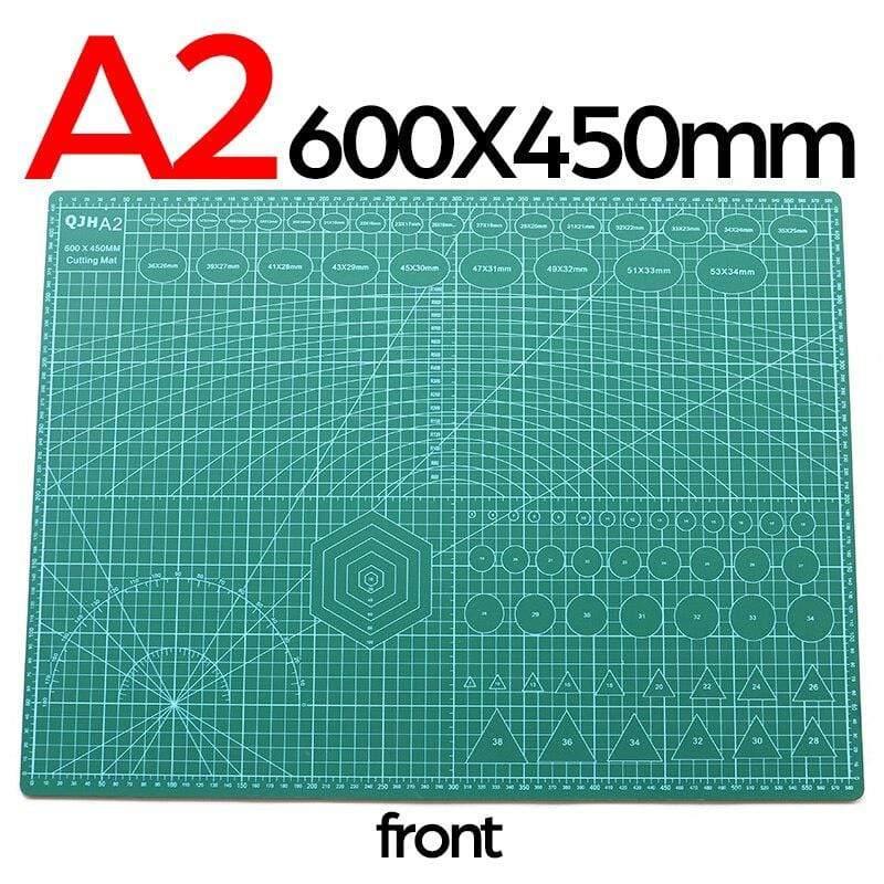 A1A2A3A4 PVC Cutting Mat DIY Leather Craft Tool Double-sided Self-healing Mat Pad Cutting Patchwork Sewing Tool Set